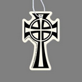 Paper Air Freshener Tag - Celtic Cross